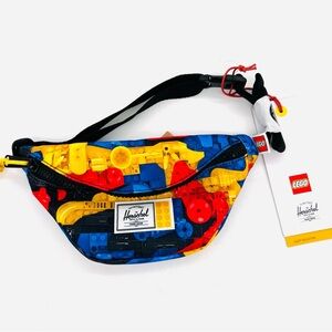 Herschel x Lego Limited Edition Belt Bag Hip Pack Girls Boys Blue Yellow Red NWT
